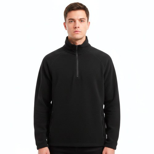Buzo Polar Medio Cierre Classic Negro