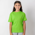 Camiseta Dry Niño Verde Fluo
