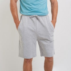 Short adulto French Terry Gris Melange