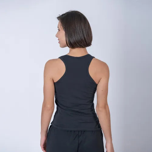 Top Mujer Negro 5% Spandex