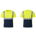 Camiseta SW Workwear C/Ref Amarillo/Azul