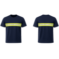Camiseta SW Workwear con Reflectivo Azul