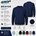 Buzo De Felpa Sw Azul Marino