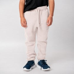 Pantalon Felpa Unisex Niño Beige
